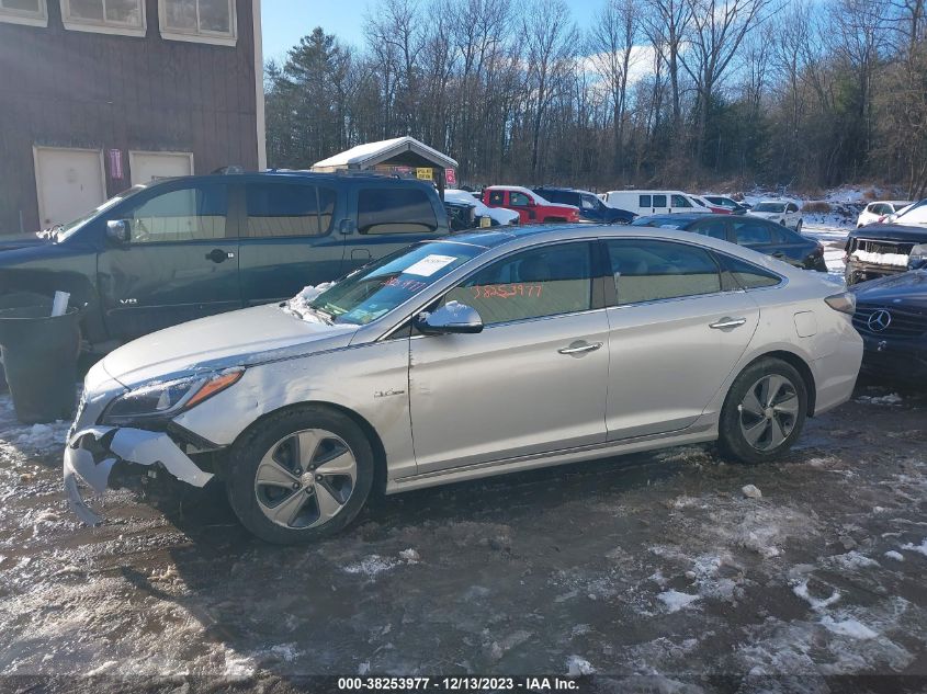 2016 HYUNDAI SONATA HYBRID LIMITED - KMHE34L11GA023313