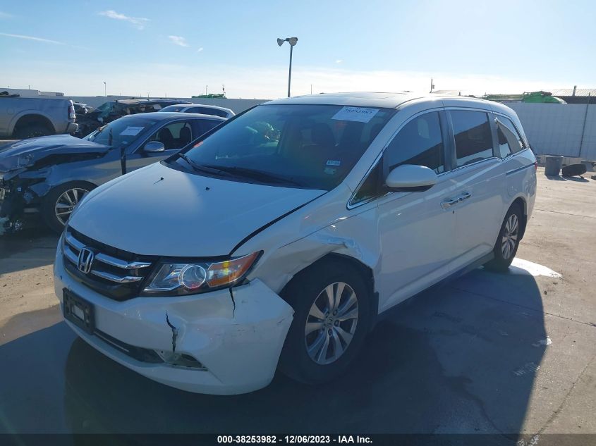 5FNRL5H68EB122361 2014 HONDA ODYSSEY, photo no. 2