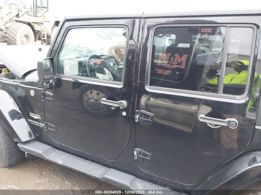 2015 JEEP WRANGLER UNLIMITED SAHARA - 1C4BJWEG9FL730804
