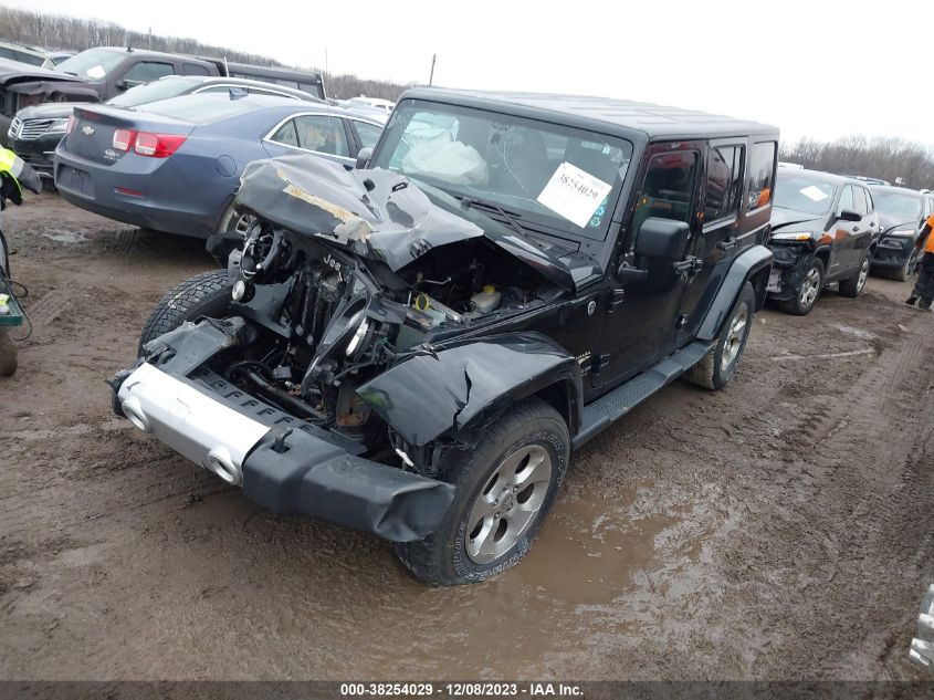 2015 JEEP WRANGLER UNLIMITED SAHARA - 1C4BJWEG9FL730804