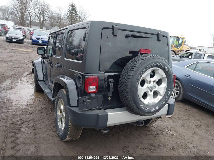 2015 JEEP WRANGLER UNLIMITED SAHARA - 1C4BJWEG9FL730804