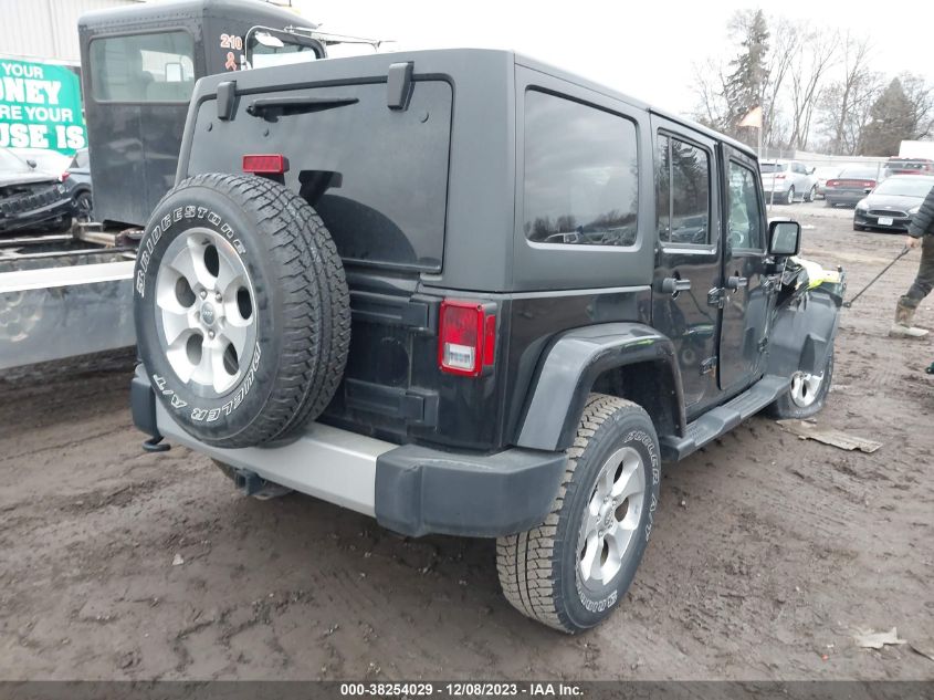 2015 JEEP WRANGLER UNLIMITED SAHARA - 1C4BJWEG9FL730804