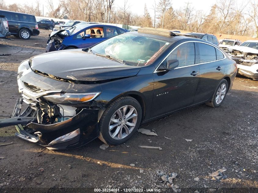 2020 CHEVROLET MALIBU LT - 1G1ZD5ST2LF013164
