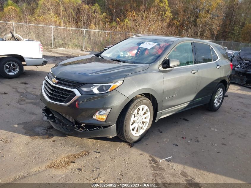 2020 CHEVROLET EQUINOX FWD LT 1.5L TURBO - 2GNAXKEV7L6260723