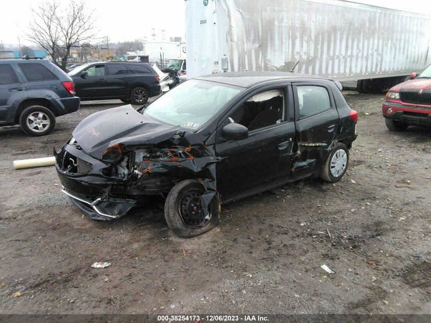 VIN ML32A3HJ3KH012932 2019 MITSUBISHI MIRAGE ES/RF