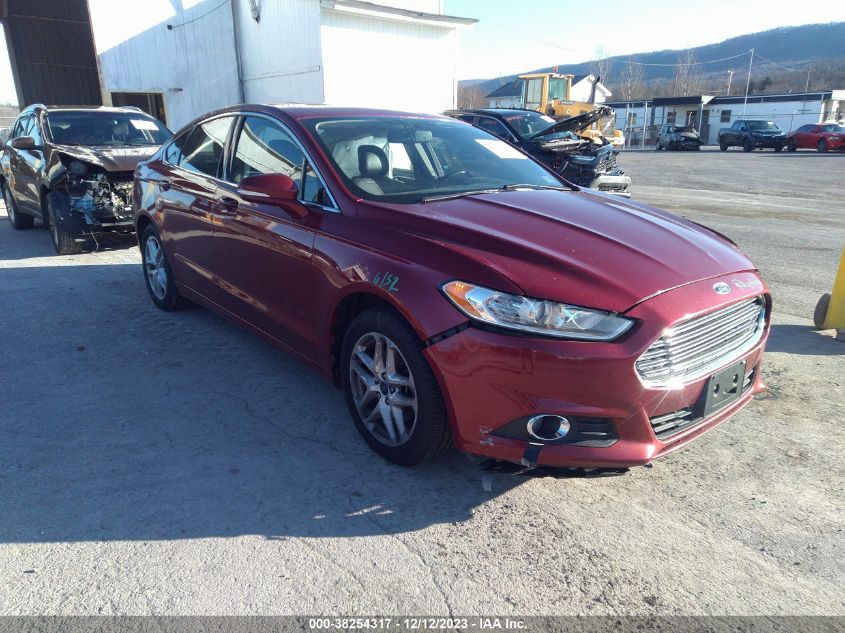 2014 FORD FUSION SE - 3FA6P0HDXER145444