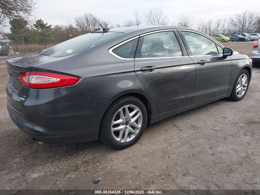 2016 FORD FUSION SE - 3FA6P0HD4GR299425