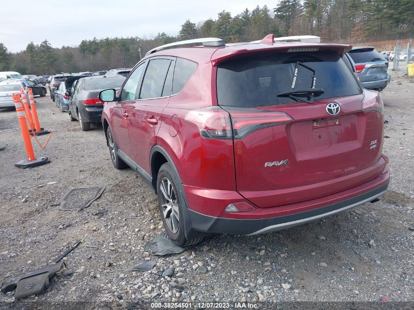 2018 TOYOTA RAV4 ADVENTURE/XLE - 2T3RFREV1JW806988