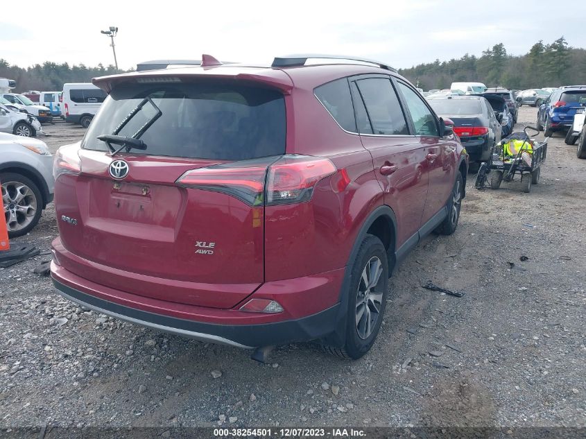 2018 TOYOTA RAV4 ADVENTURE/XLE - 2T3RFREV1JW806988