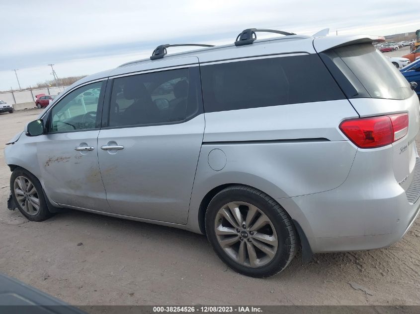 2015 KIA SEDONA SX LUXURY - KNDME5C1XF6050205