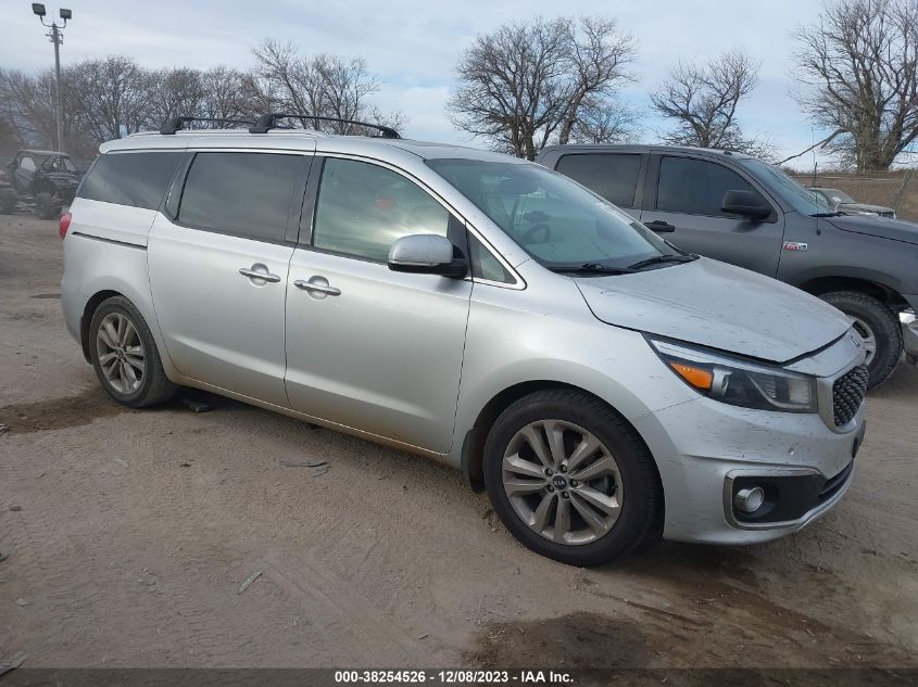 2015 KIA SEDONA SX LUXURY - KNDME5C1XF6050205