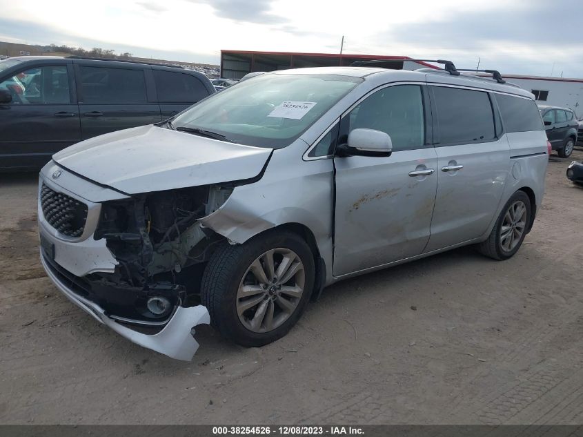 2015 KIA SEDONA SX LUXURY - KNDME5C1XF6050205