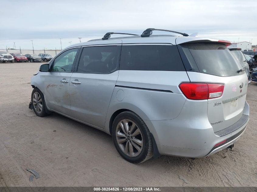 2015 KIA SEDONA SX LUXURY - KNDME5C1XF6050205