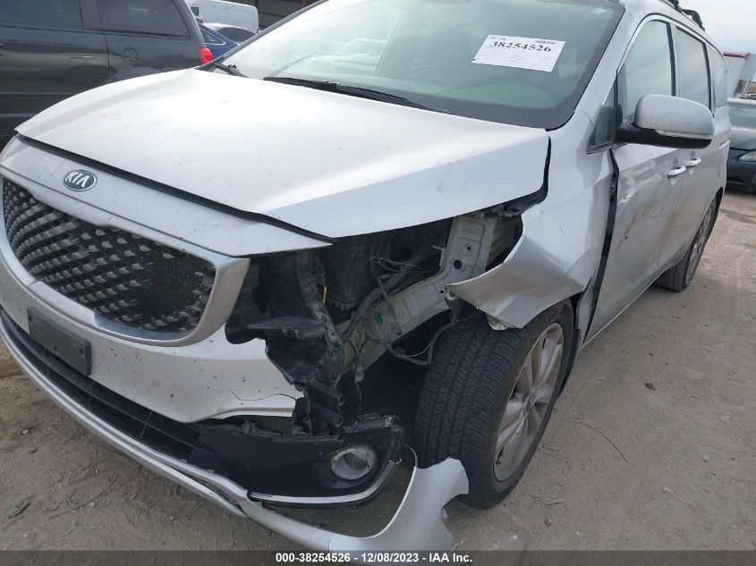 2015 KIA SEDONA SX LUXURY - KNDME5C1XF6050205
