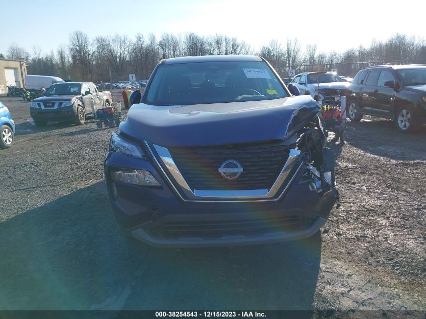 VIN 5N1BT3BA1PC822222 2023 NISSAN ROGUE SV FWD