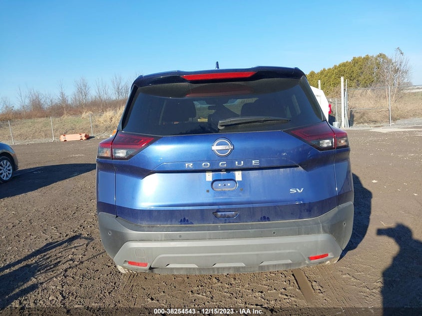 VIN 5N1BT3BA1PC822222 2023 NISSAN ROGUE SV FWD