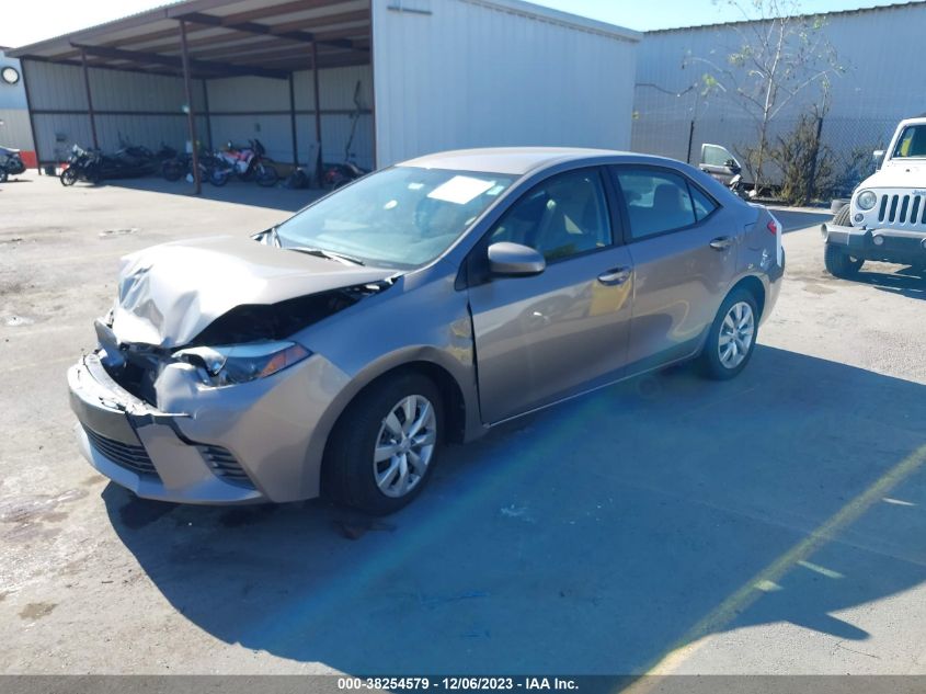 2015 TOYOTA COROLLA LE - 2T1BURHE0FC287212