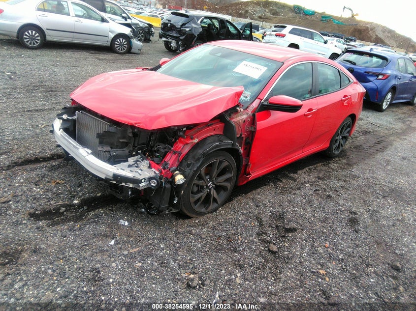 VIN 2HGFC2F84MH506251 2021 HONDA CIVIC SPORT