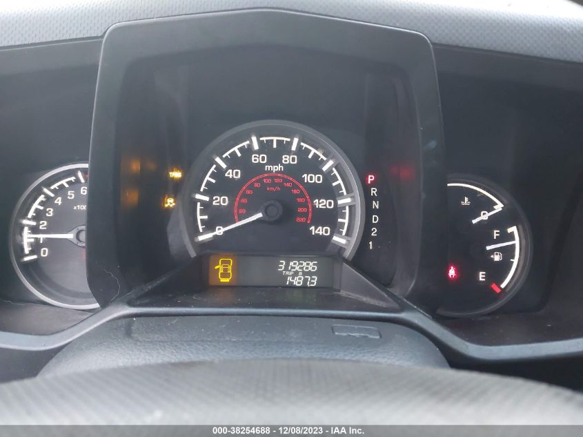 2014 HONDA RIDGELINE SPORT - 5FPYK1F75EB003306