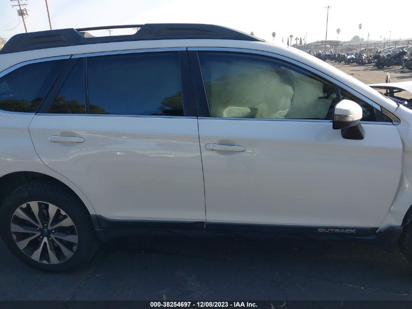 2016 SUBARU OUTBACK 2.5I LIMITED - 4S4BSANC1G3290555