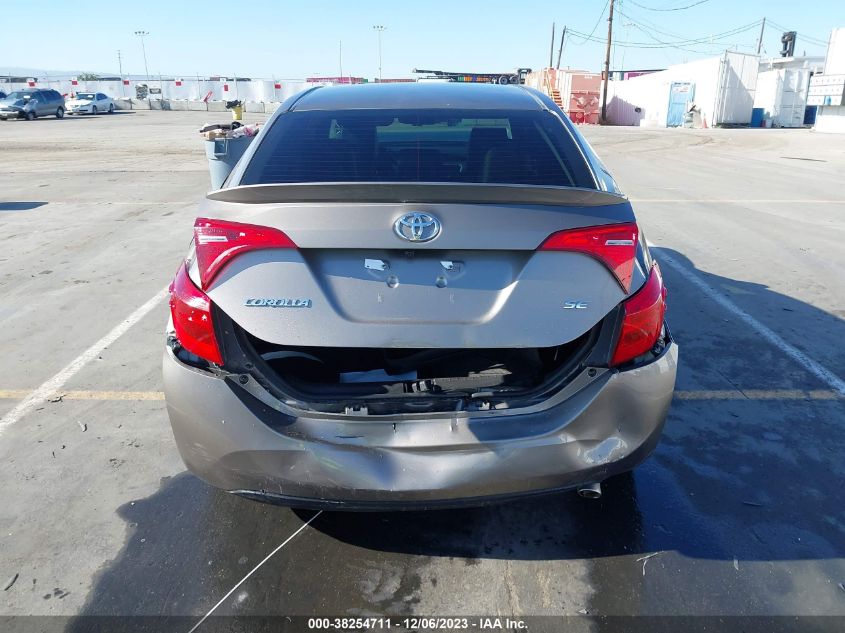 2018 TOYOTA COROLLA SE - 5YFBURHE7JP750004