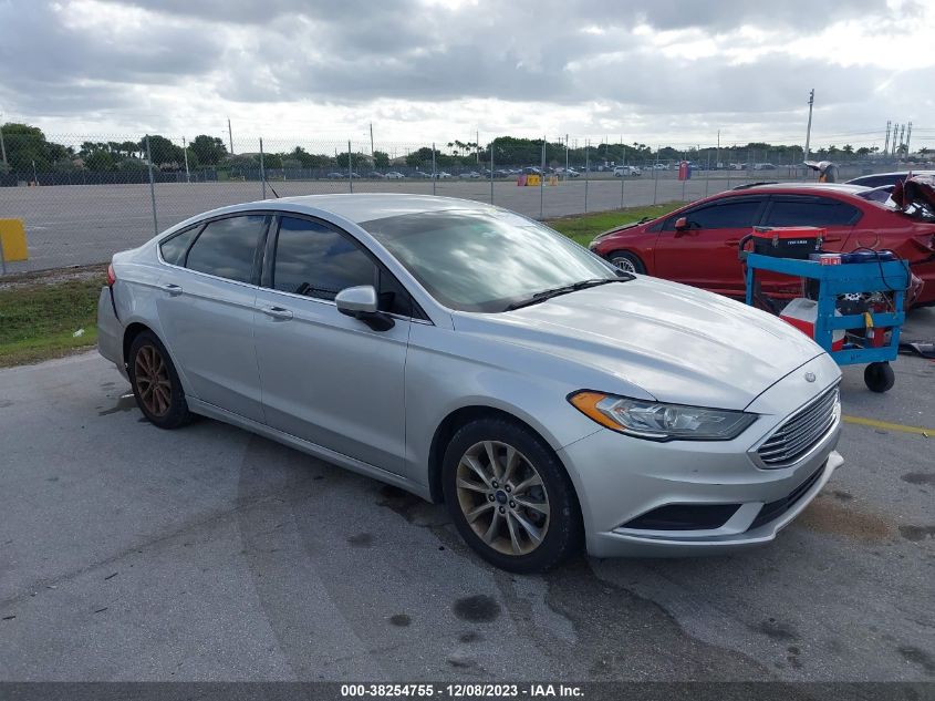 2017 FORD FUSION SE - 3FA6P0H76HR377599