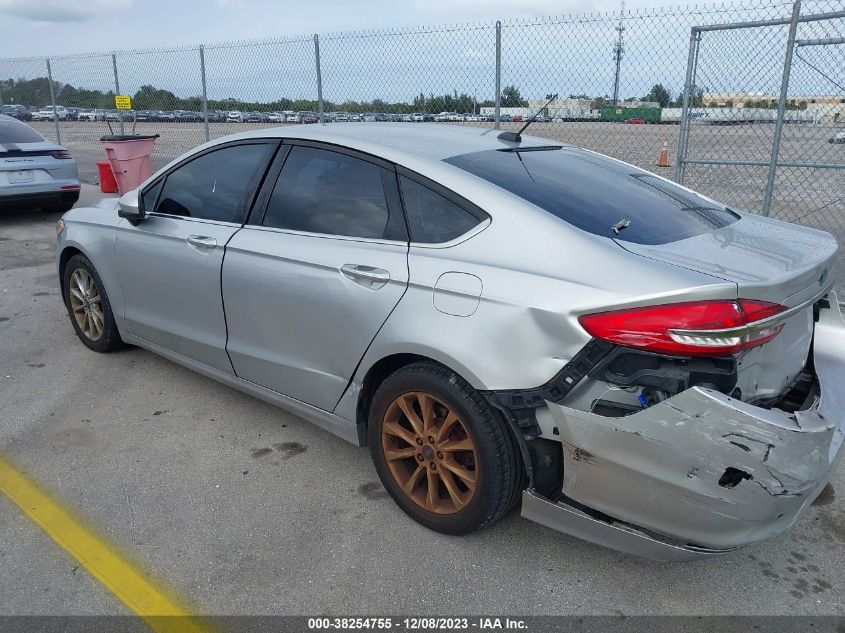 2017 FORD FUSION SE - 3FA6P0H76HR377599