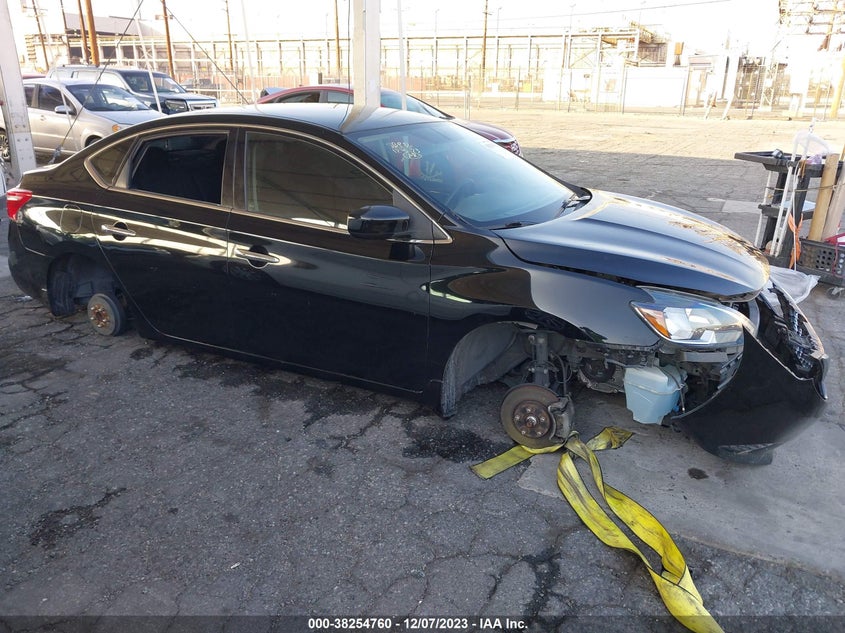 VIN 3N1AB7AP1KY237515 2019 NISSAN SENTRA SV