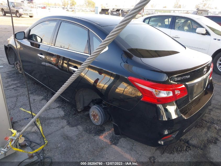 VIN 3N1AB7AP1KY237515 2019 NISSAN SENTRA SV