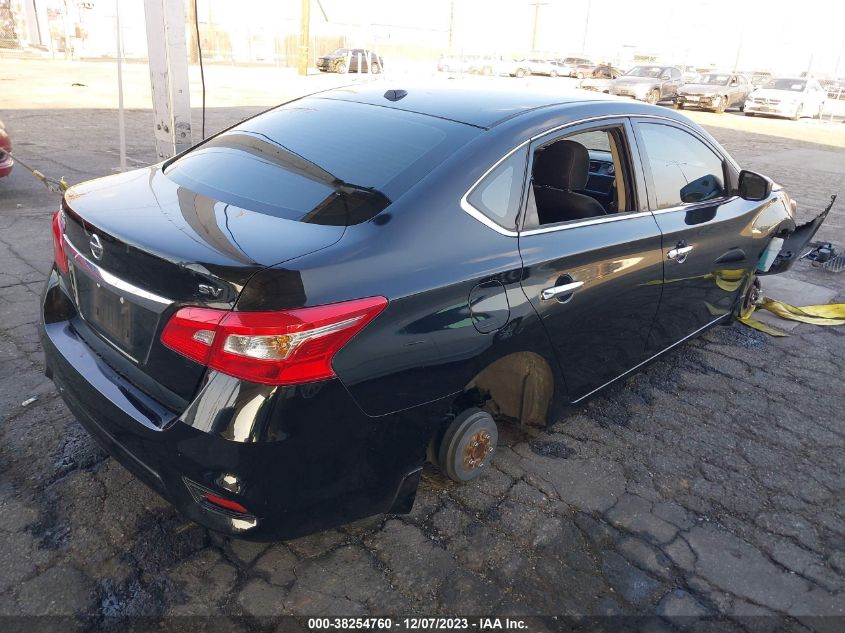 VIN 3N1AB7AP1KY237515 2019 NISSAN SENTRA SV