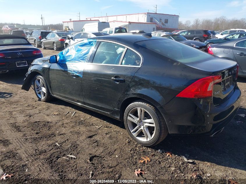 2014 VOLVO S60 T5/T5 PLATINUM/T5 PREMIER/T5 PREMIER PLUS - YV1612FS9E1294019