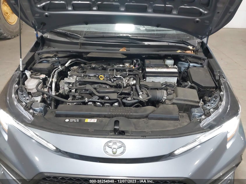 VIN JTDP4MCE7NJ089987 2022 TOYOTA COROLLA SE