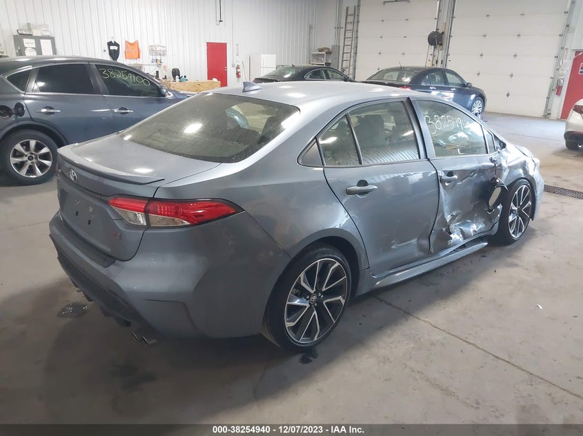 VIN JTDP4MCE7NJ089987 2022 TOYOTA COROLLA SE