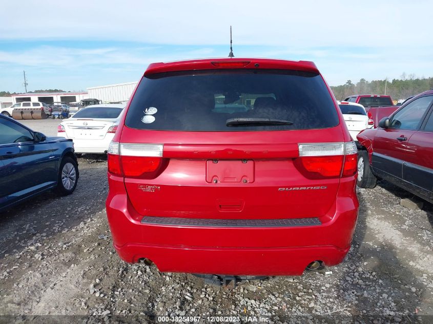 2013 DODGE DURANGO SXT - 1C4RDHAG2DC686360