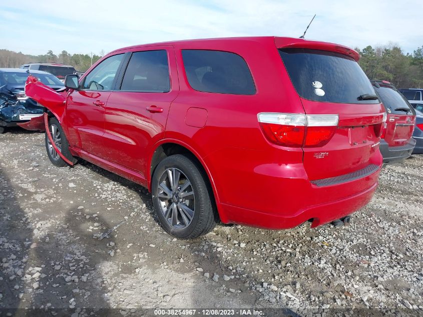 2013 DODGE DURANGO SXT - 1C4RDHAG2DC686360