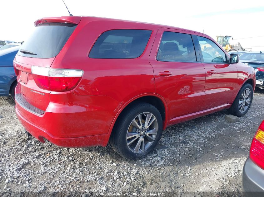 2013 DODGE DURANGO SXT - 1C4RDHAG2DC686360