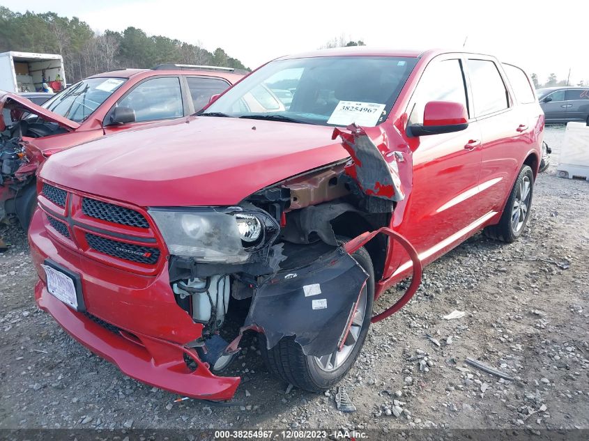 2013 DODGE DURANGO SXT - 1C4RDHAG2DC686360