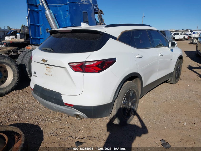 VIN 3GNKBCRS3LS604431 2020 CHEVROLET BLAZER 2LT