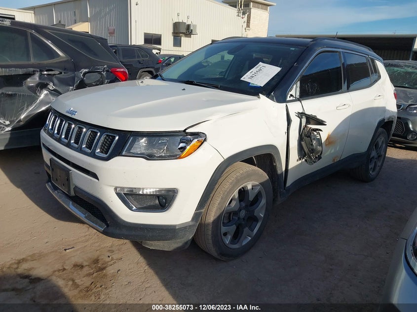 VIN 3C4NJDCB8JT283775 2018 JEEP COMPASS LIMITED 4X4