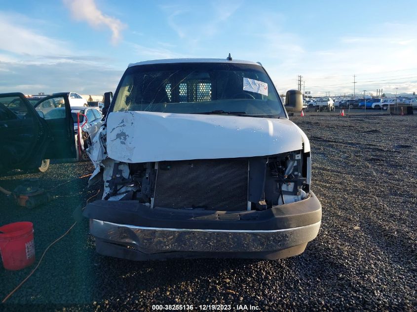 2021 CHEVROLET EXPRESS CARGO RWD 2500 REGULAR WHEELBASE WT 1GCWGAFP3M1238795