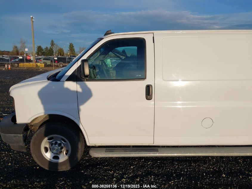 2021 CHEVROLET EXPRESS CARGO RWD 2500 REGULAR WHEELBASE WT 1GCWGAFP3M1238795