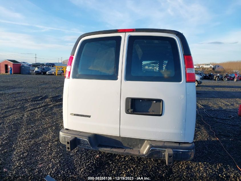 2021 CHEVROLET EXPRESS CARGO RWD 2500 REGULAR WHEELBASE WT 1GCWGAFP3M1238795