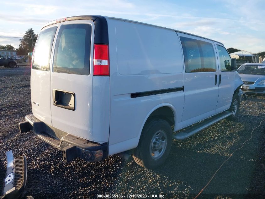 2021 CHEVROLET EXPRESS CARGO RWD 2500 REGULAR WHEELBASE WT 1GCWGAFP3M1238795