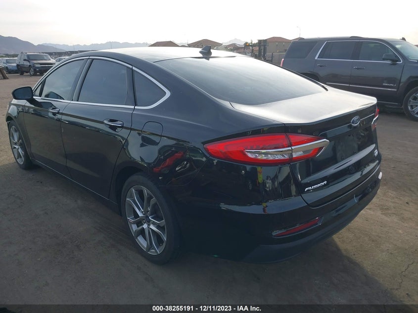 VIN 3FA6P0CD3KR181284 2019 FORD FUSION SEL