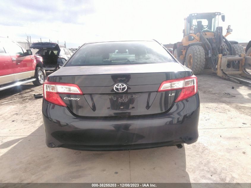2013 TOYOTA CAMRY L/LE/SE/XLE - 4T4BF1FK6DR306464