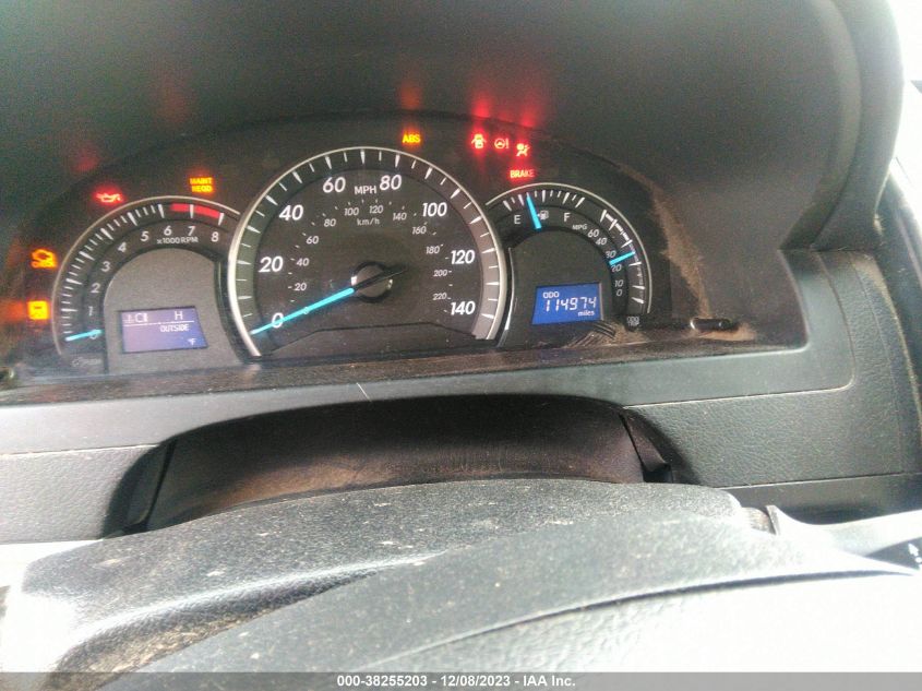 2013 TOYOTA CAMRY L/LE/SE/XLE - 4T4BF1FK6DR306464