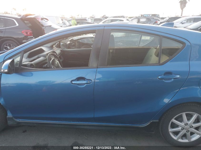 2017 TOYOTA PRIUS C ONE - JTDKDTB31H1597588