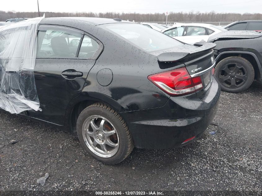 2013 HONDA CIVIC SDN EX-L - 2HGFB2F96DH503802