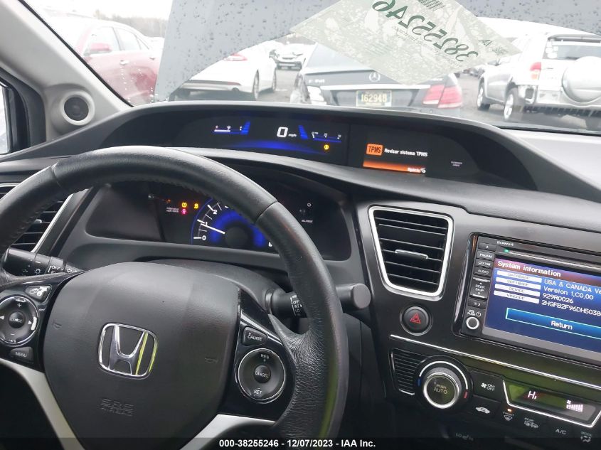 2013 HONDA CIVIC SDN EX-L - 2HGFB2F96DH503802
