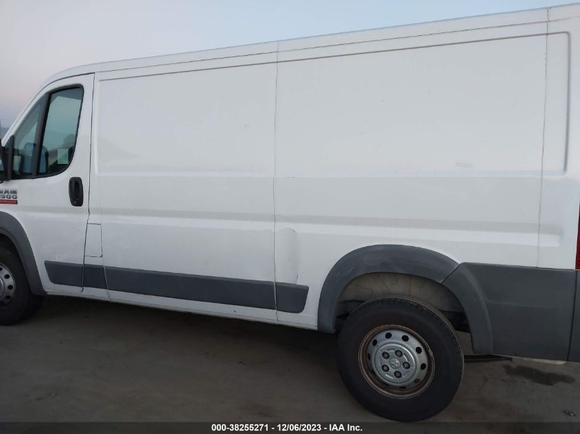 2017 RAM PROMASTER 1500 LOW ROOF 136" WB - 3C6TRVAG0HE521788